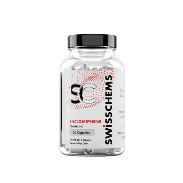 Enclomiphene 12.5mg/capsule, 60 caps