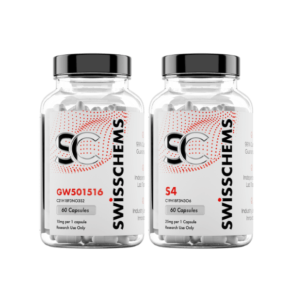 S4 Andarine + GW-501516 Cardarine Stack