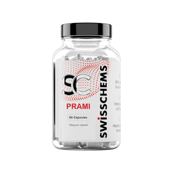 Pramipexole (Prami), 12 mg (0.2 mg/60 capsules)