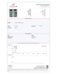 5-Amino-1MQ (50mg/capsule), 60 Capsules lab report