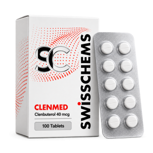 CLENMED 40 (Clenbuterol HCl 40mcg, 100 Tablets) — SwissChems