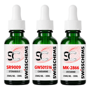 Ostarine, Cardarine, and SR-9009 Stack — SwissChems