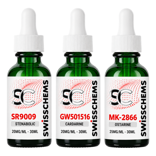 Ostarine, Cardarine, and SR-9009 Stack