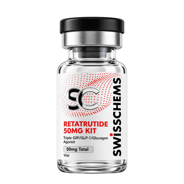 Retatrutide 50mg Kit (Triple GIP/GLP-1/Glucagon Agonist, 50mg Total)