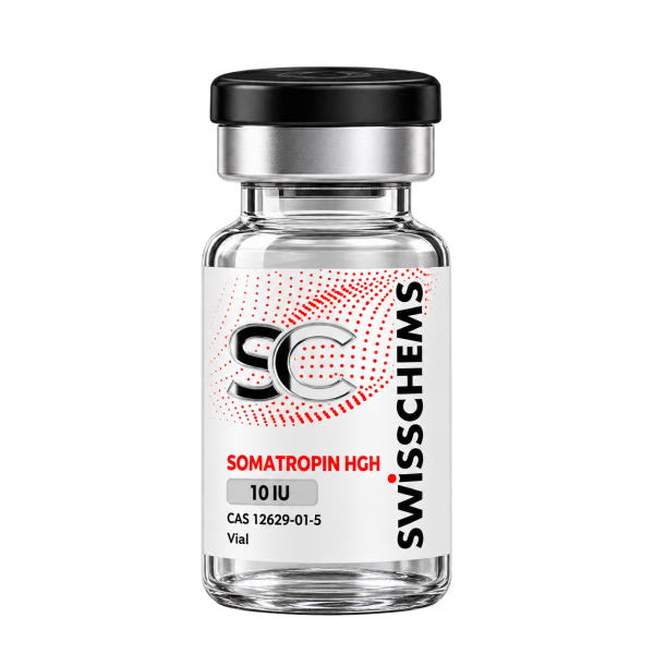 Somatropin HGH 10 IU (CAS 12629-01-5 Lyophilized Vial)