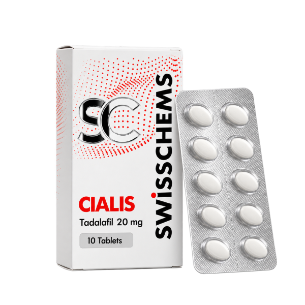 Cialis 20mg (Tadalafil 20mg Generic, 10 Tablets)