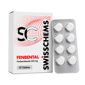 Fenbental 222mg (Fenbendazole 222mg, 10 Tablets) — SwissChems