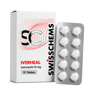 Iverheal 12mg (Ivermectin 12mg, Healing Pharma, 10 Tablets) — SwissChems