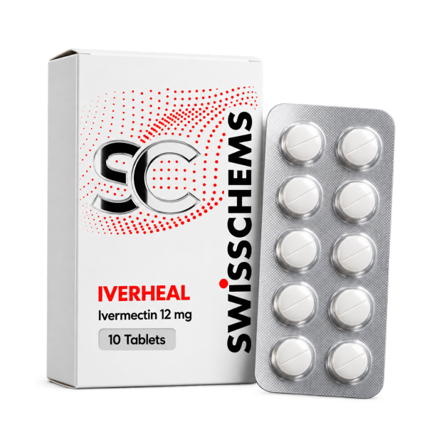 Iverheal 12mg (Ivermectin 12mg, Healing Pharma, 10 Tablets)