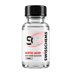Acetic Acid 0.6% Water Solution – 10ml — SwissChems