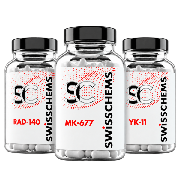 RAD-140 + MK-677 + YK-11 Value Pack