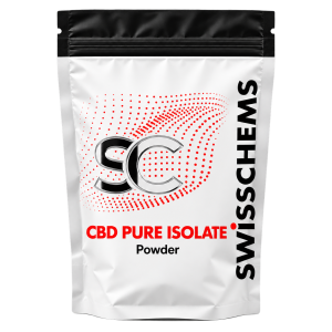 CBD Pure Isolate Powder 99.9% (THC-Free Cannabidiol Crystalline Isolate) — SwissChems