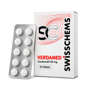 VERDAMED 20 (Vardenafil Levitra 20mg, 10 Tablets) — SwissChems