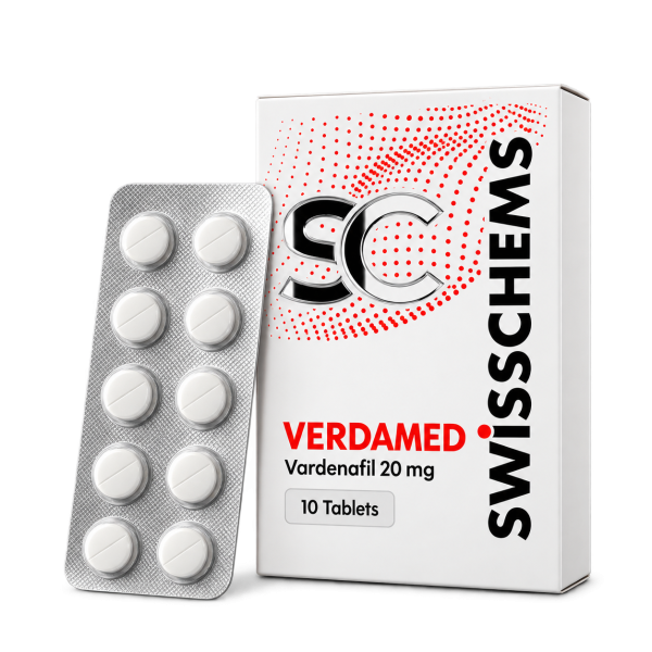 VERDAMED 20 (Vardenafil Levitra 20mg, 10 Tablets)