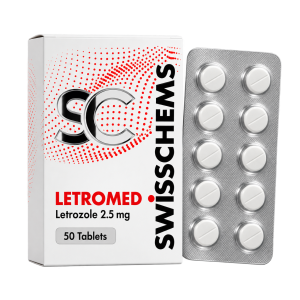 LETROMED 2.5 (Letrozole Femara 2.5mg, 50 Tablets) — SwissChems