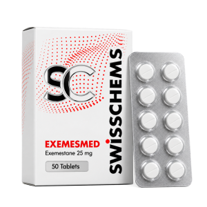 EXEMESMED 25 (Exemestane Aromasin 25mg, 50 Tablets) — SwissChems