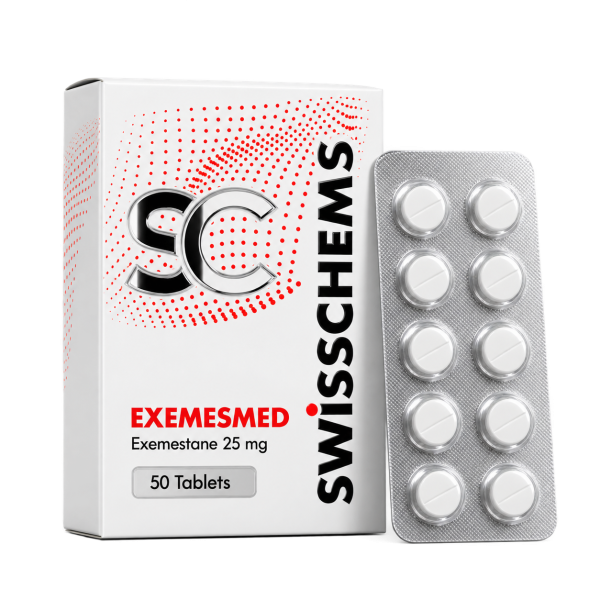 EXEMESMED 25 (Exemestane Aromasin 25mg, 50 Tablets)