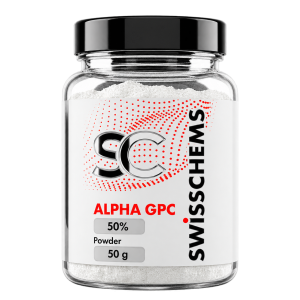 Alpha GPC (50%) – Powder, 50 grams — SwissChems