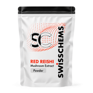 Red Reishi Mushroom Extract Powder (Ganoderma Lucidum Fruiting Body) — SwissChems